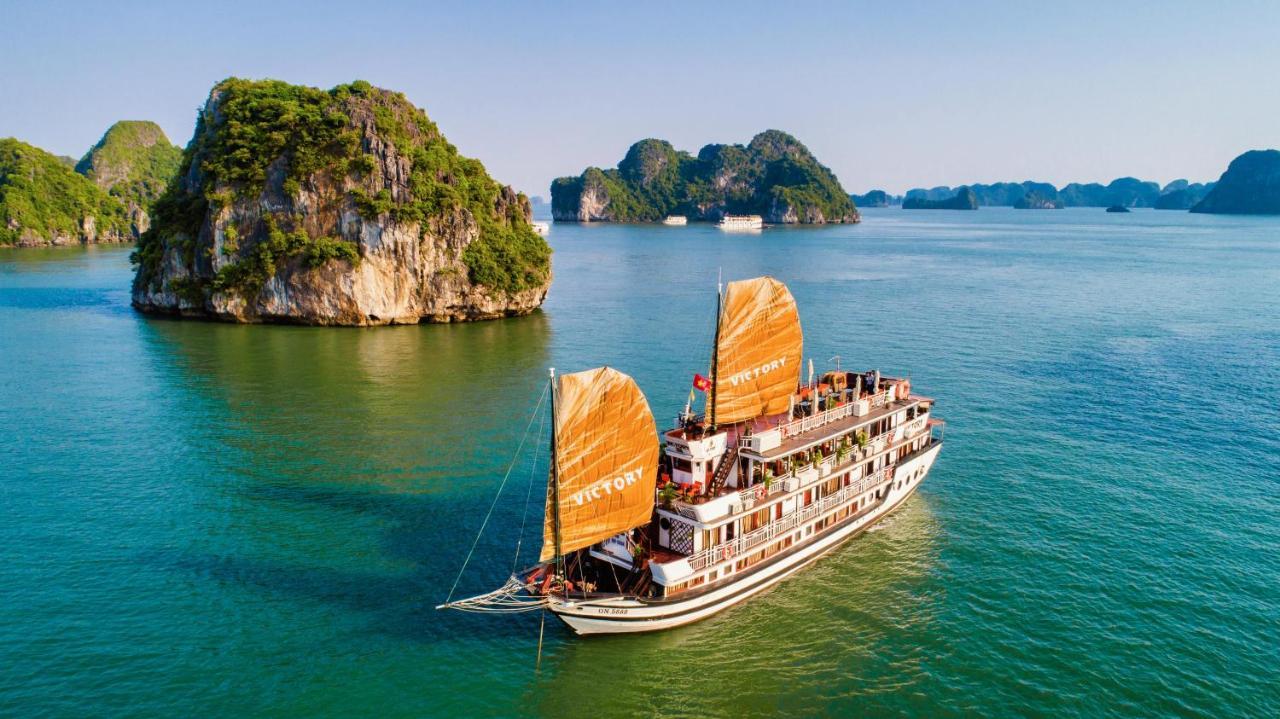 Victory Cruise Hotel Hạ Long-öböl Kültér fotó
