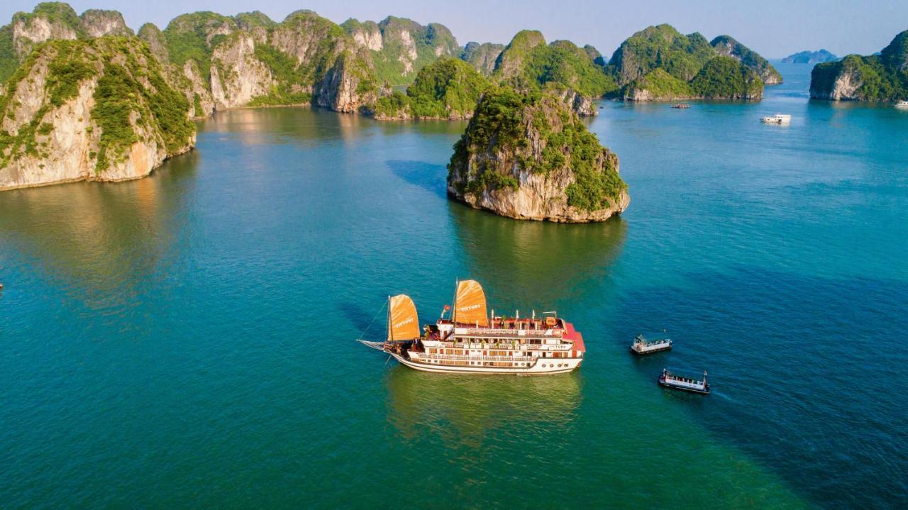 Victory Cruise Hotel Hạ Long-öböl Kültér fotó
